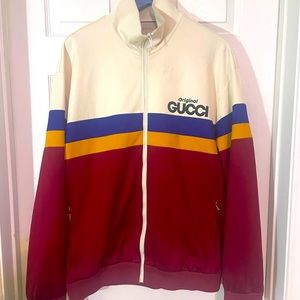 Men’s Multicolor “Original Gucci” Jersey Jacket